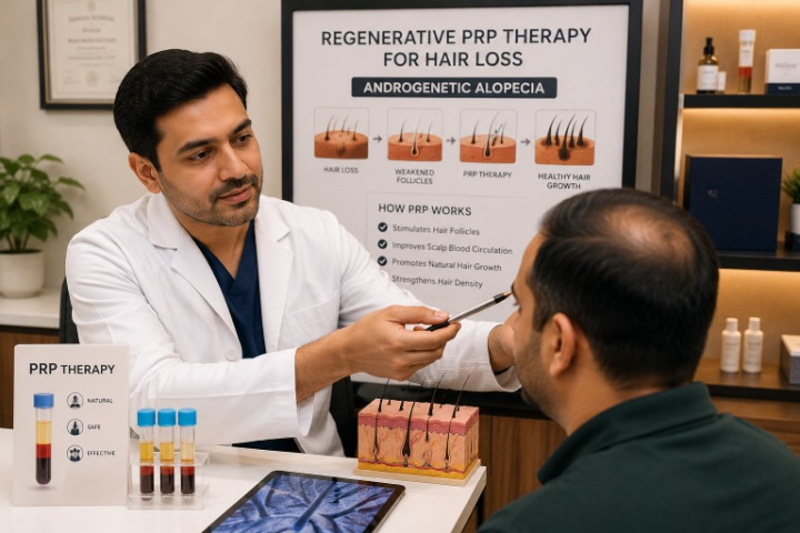 PRP FOR HAIR GROWTH in Gangapur road Nashik 