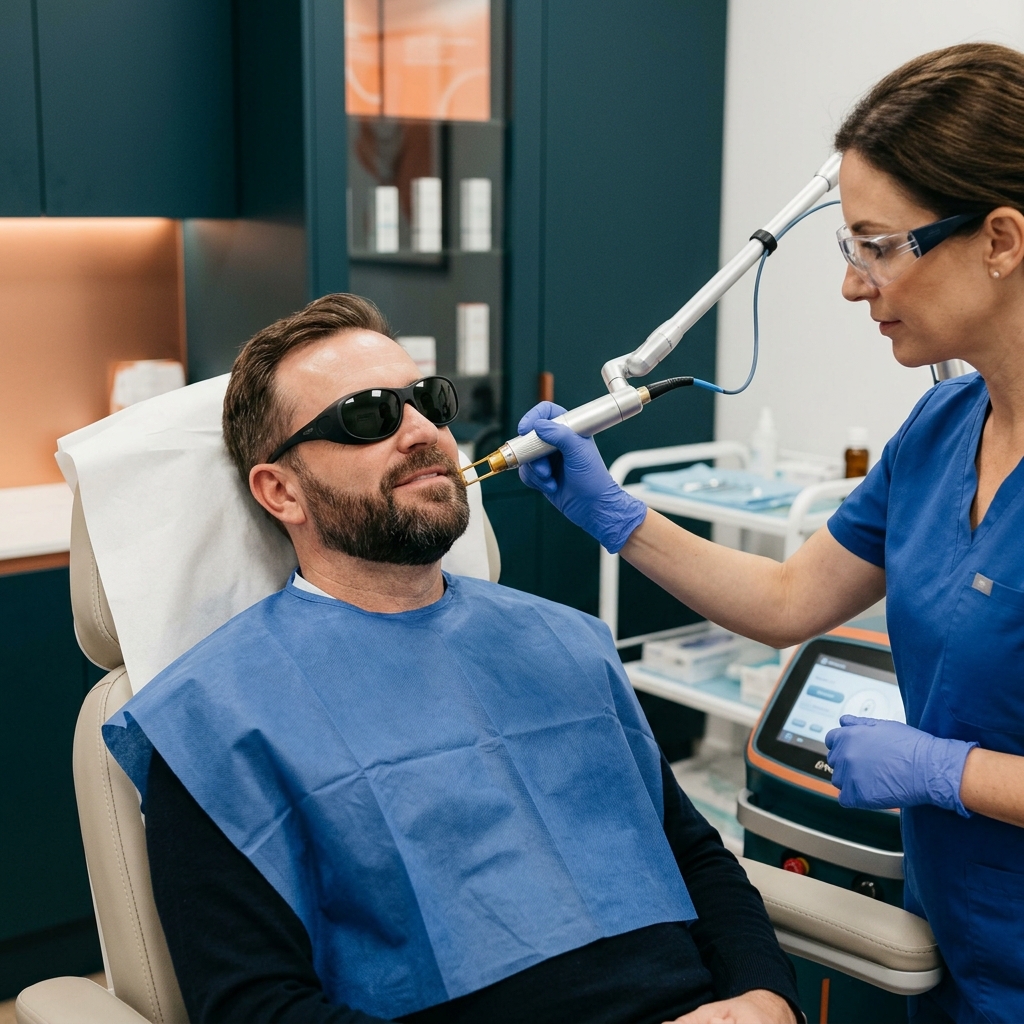 Laser Beard Shaping